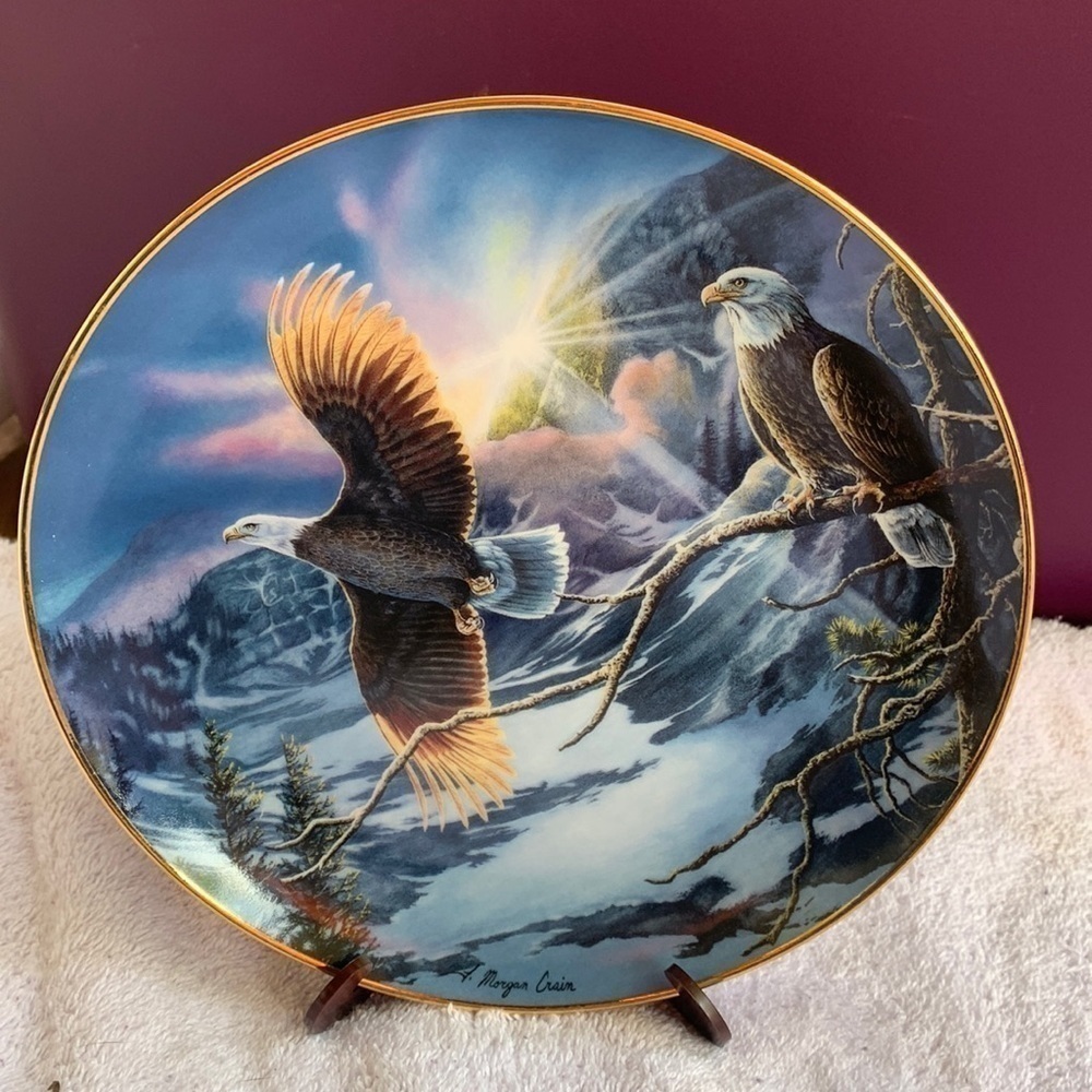 DAWN OF FREEDOM by Tom M. Crain
The Franklin Mint